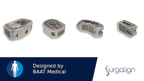 surgalign fortilink family spinal implants