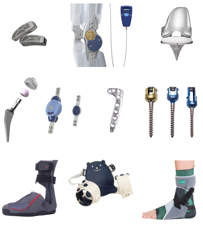 Examples of ankle foot orthoses