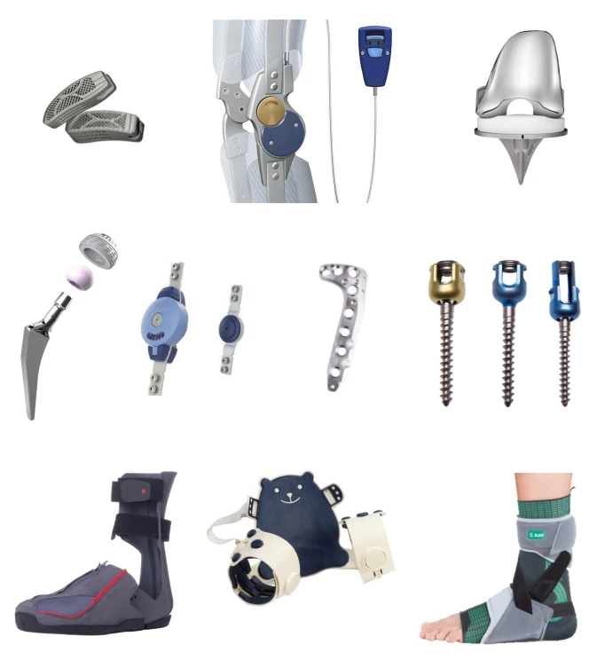 Examples of ankle foot orthoses