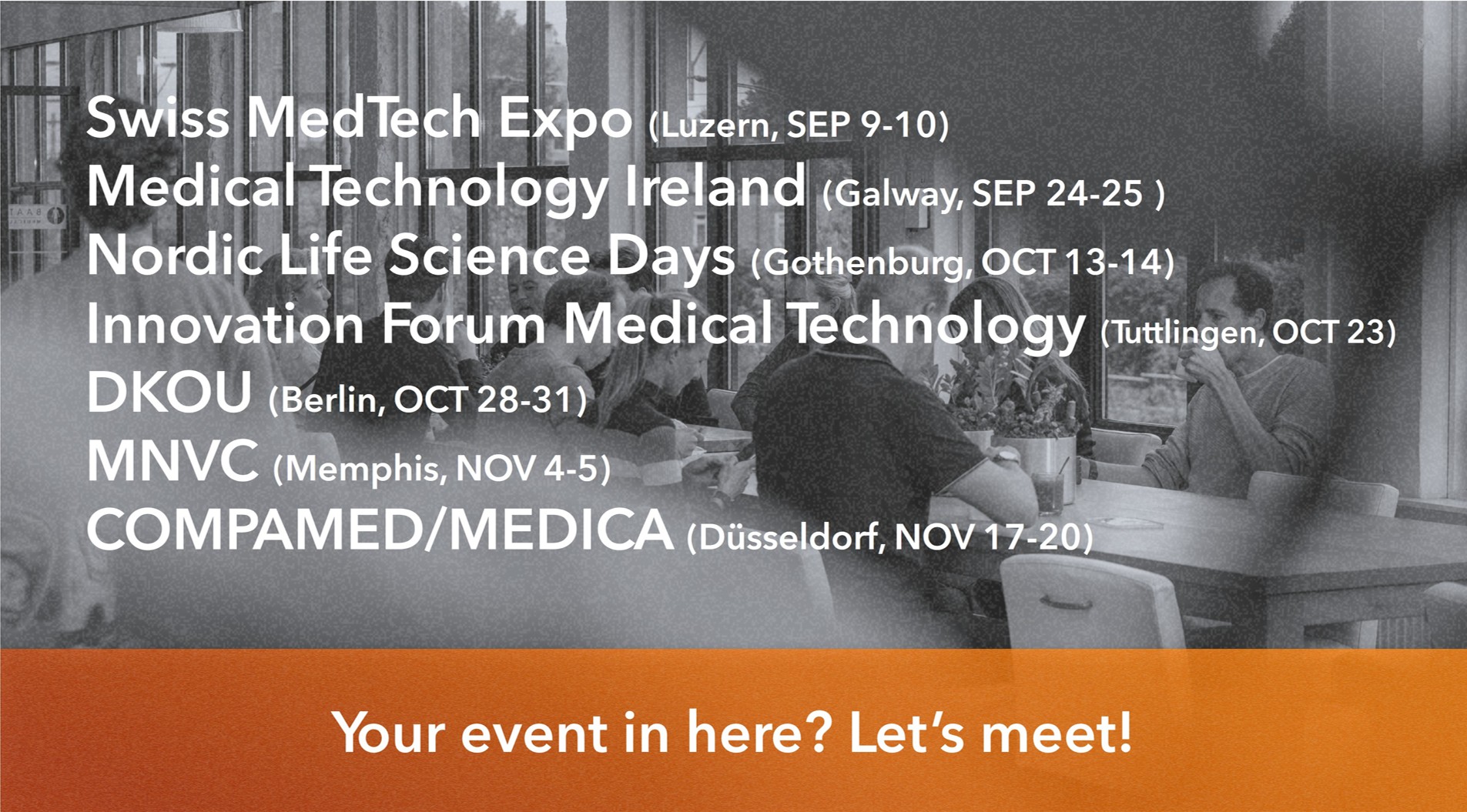 BAAT Medical attending MedTech Events 2025